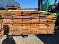 Ca. 120x douglas wisselsponning/halfhoutsrabat, 18x190mm, lengte 500cm - afbeelding 3 van  3
