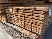 Ca. 120x douglas wisselsponning/halfhoutsrabat, 18x190mm, lengte 500cm - afbeelding 3 van  3