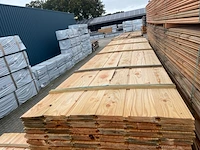 Ca. 120x douglas wisselsponning/halfhoutsrabat, 18x190mm, lengte 500cm