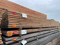Ca. 120x douglas wisselsponning/halfhoutsrabat, 18x190mm, lengte 500cm - afbeelding 2 van  3