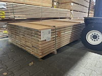 Ca. 120x douglas zweeds rabat, 21x190mm, lengte 400cm - afbeelding 4 van  4