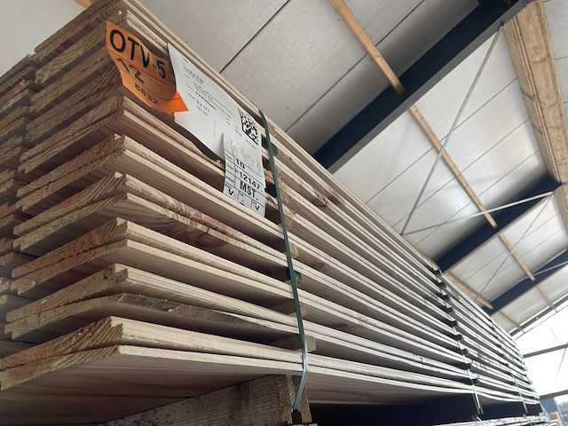 Ca. 120x douglas zweeds rabat, 21x190mm, lengte 400cm - afbeelding 4 van  4