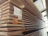 Ca. 120x douglas zweeds rabat, 21x190mm, lengte 500cm - afbeelding 4 van  4