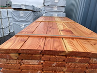 Ca. 120x douglas zweeds rabat, 26x190mm, lengte 300cm - afbeelding 1 van  2