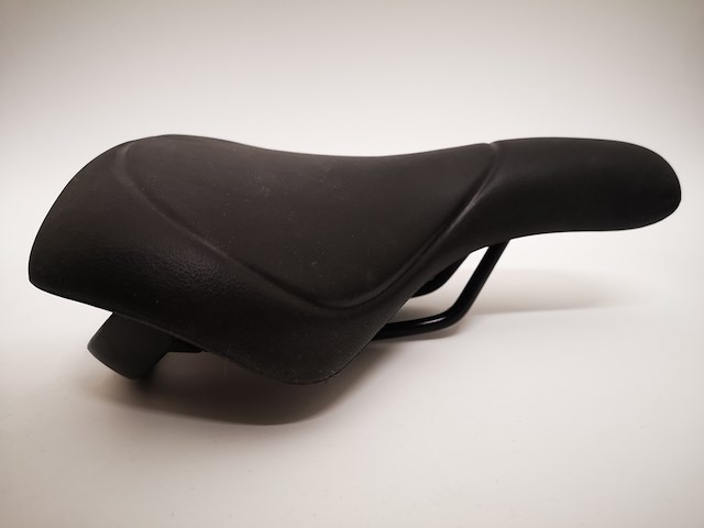 Ca. 120x fietszadel (stevig), zwart - afbeelding 3 van  4