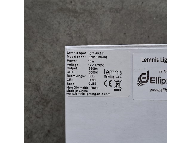 Ca. 120x inbouwspot, lemnis, 5z01010h0g | gu53 - afbeelding 6 van  7