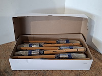 Ca. 120x kwasten maat 16, anza, wit - afbeelding 2 van  5