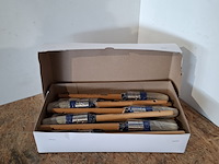 Ca. 120x kwasten maat 16, anza, wit - afbeelding 2 van  5