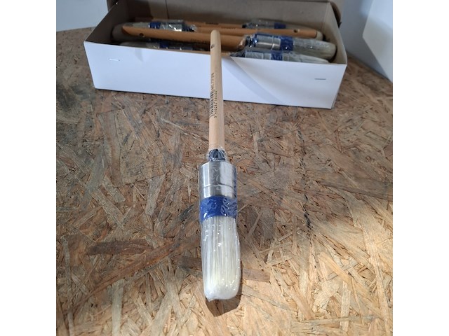 Ca. 120x kwasten maat 16, anza, wit - afbeelding 3 van  5