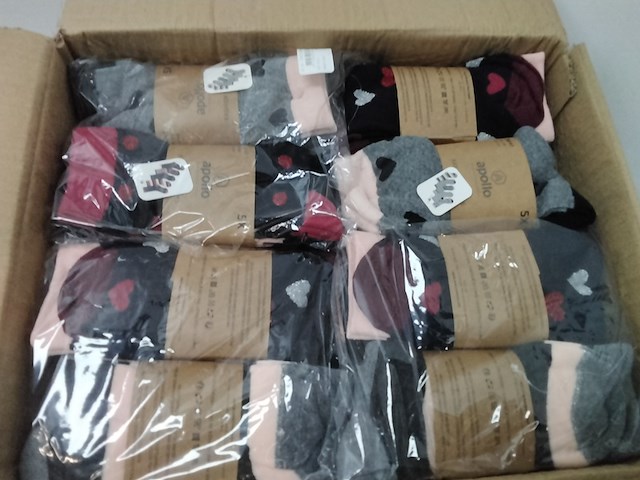 Ca. 120x paar dames sokken, apollo, diverse kleuren - afbeelding 1 van  4