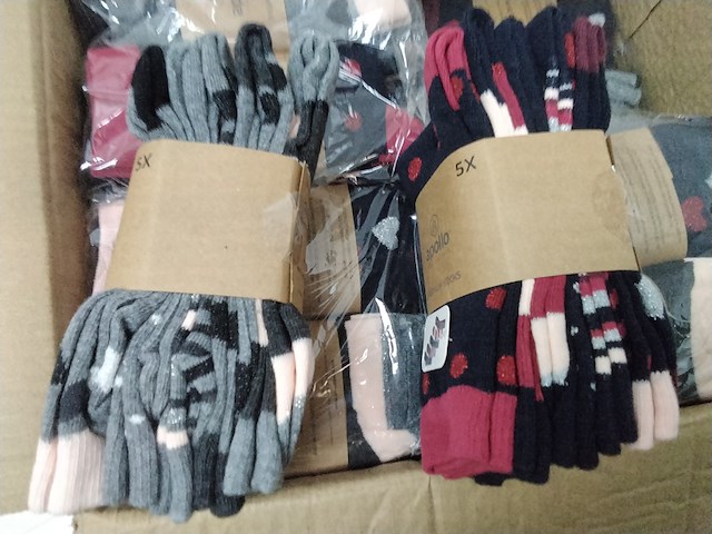 Ca. 120x paar dames sokken, apollo, diverse kleuren - afbeelding 3 van  4
