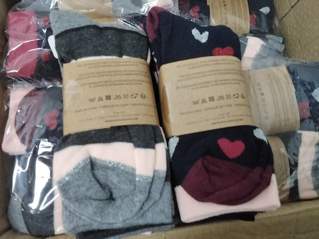 Ca. 120x paar dames sokken, apollo, diverse kleuren - afbeelding 4 van  4
