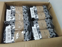 Ca. 120x paar dames sokken, apollo, zwart/wit - afbeelding 1 van  3