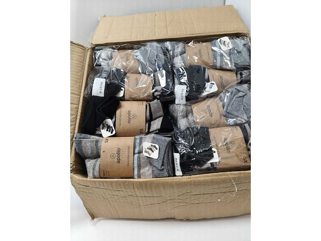 Ca. 120x paar damessokken apollo, diverse kleuren - afbeelding 1 van  3