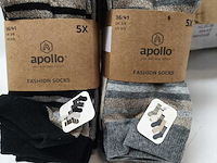 Ca. 120x paar damessokken apollo, diverse kleuren - afbeelding 2 van  3