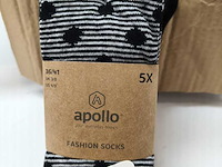 Ca. 120x paar damessokken apollo, diverse kleuren - afbeelding 2 van  3