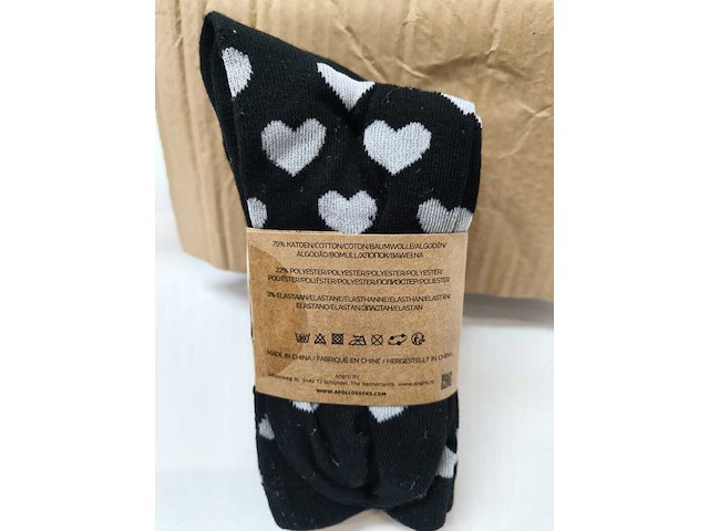 Ca. 120x paar damessokken apollo, diverse kleuren - afbeelding 3 van  3