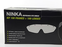 Ca. 120x spatbril kit 100 frames + 100 lenses, bollé, ninka - afbeelding 2 van  5
