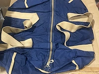 Ca. 120x tassen, blauw/beige