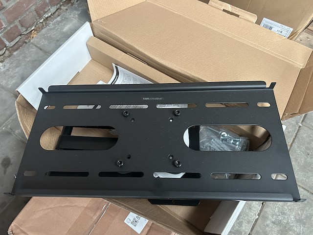 Ca. 120x tv wandbeugel 23-42" flexibel, sam creative, braea000002 - afbeelding 2 van  6