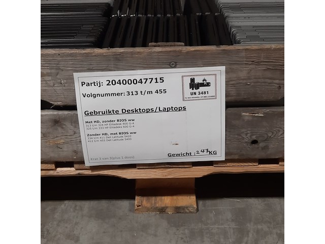 Ca. 121x laptop, dell, o.a. latitude 5420 - afbeelding 5 van  15