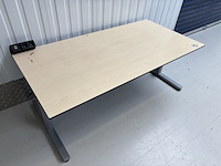 Ca. 122x bureau, ahrend, lichte houtkleur - afbeelding 5 van  11