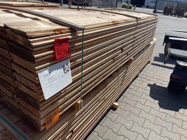 Ca. 122x douglas zweeds rabat, 26x190mm, lengte 300cm - afbeelding 2 van  3
