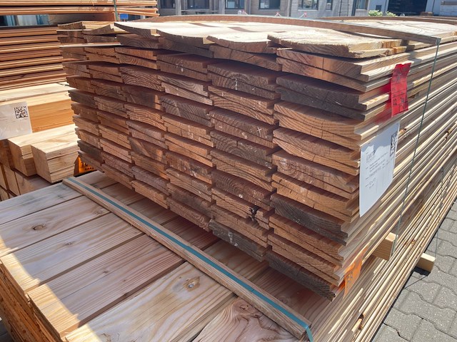 Ca. 122x douglas zweeds rabat, 26x190mm, lengte 300cm - afbeelding 3 van  3