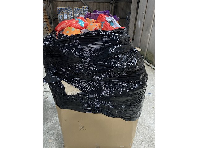 Ca. 123x verstelbare zwembandjes, bestway, puddle jumper deluxe, rood/oranje - afbeelding 2 van  2