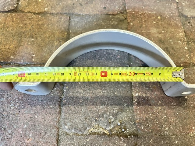 Ca. 124x leidingbeugel, stalatube, 7 mm dik - afbeelding 6 van  16