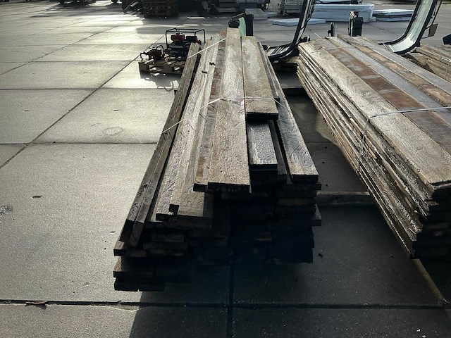 Ca. 125 m2 azobe planken - afbeelding 13 van  19