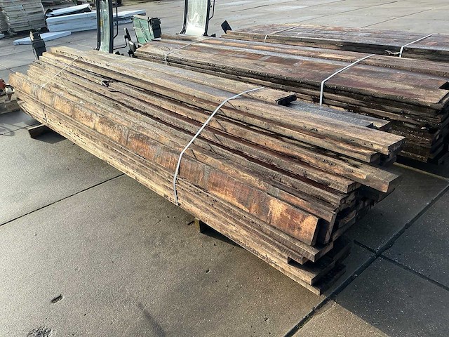 Ca. 125 m2 azobe planken - afbeelding 2 van  19