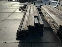 Ca. 125 m2 azobe planken - afbeelding 3 van  19