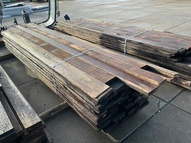 Ca. 125 m2 azobe planken - afbeelding 4 van  19