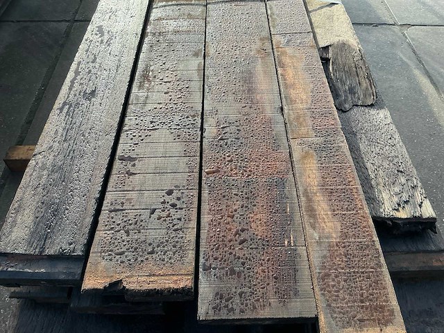 Ca. 125 m2 azobe planken - afbeelding 7 van  19