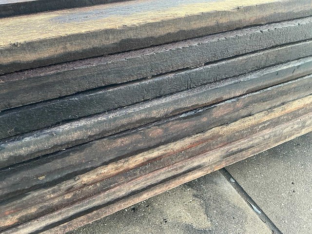 Ca. 125 m2 azobe planken - afbeelding 9 van  19