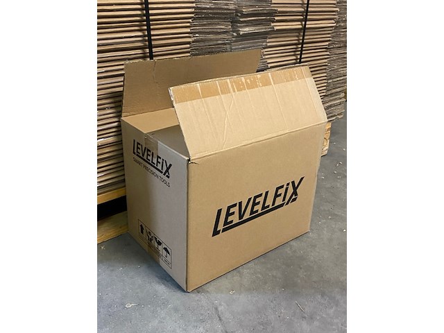 Ca. 125x verzenddozen 42x29x33cm dubbelgolf, bruin - afbeelding 2 van  4