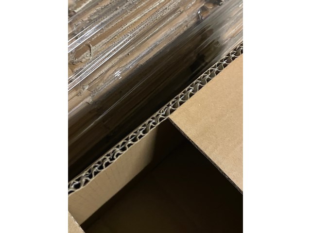 Ca. 125x verzenddozen 42x29x33cm dubbelgolf, bruin - afbeelding 3 van  4