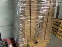 Ca. 125x verzenddozen 42x29x33cm dubbelgolf, bruin - afbeelding 1 van  4