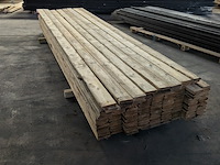 Ca. 125x vuren plank ruw - afbeelding 2 van  7