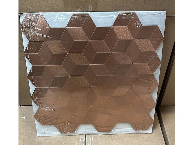 Ca. 125x wand decoratietegel miller&jacobs, 30x30cm - afbeelding 1 van  2