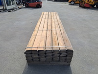 Ca. 126x bankirai hard hout, rabat, old stock - afbeelding 2 van  4