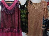 Ca. 127x glitter disco feestkleding - afbeelding 3 van  8
