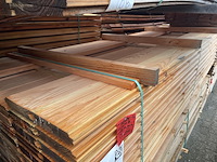 Ca. 128x douglas wisselsponning, 18x190mm, lengte 300cm - afbeelding 1 van  3