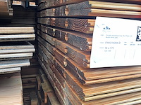 Ca. 128x douglas wisselsponning, 18x190mm, lengte 300cm - afbeelding 3 van  3