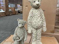 Ca. 128x polyester beer groot en klein - afbeelding 1 van  4
