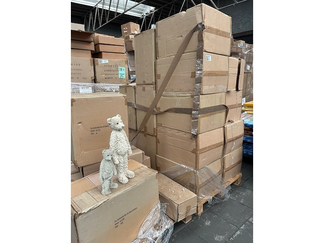 Ca. 128x polyester beer groot en klein - afbeelding 4 van  4