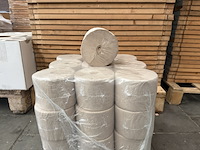 Ca. 1296x toiletpapier coreless 1 laags recycled tissue 1400 vel - afbeelding 1 van  5
