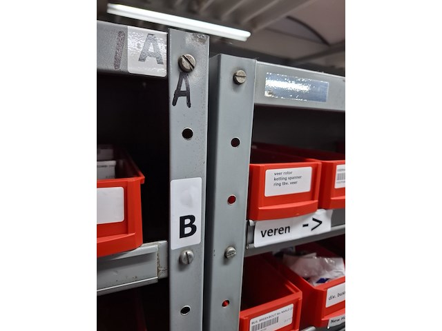 Ca 12mtr metalen stelling - afbeelding 3 van  3