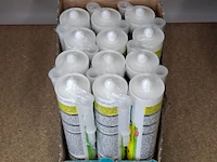 Ca. 12x acrylaat kit, bison, 300 ml, wit - afbeelding 4 van  4